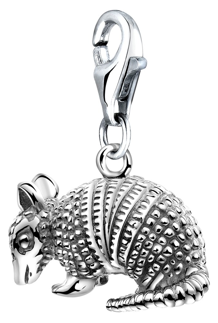 It's AN armadillo Nenalina Charm Pendant in 925 Sterling Silver finish triple loop carrier 713200–000 for all Standard