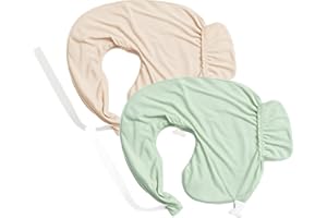 Littogoose Nursing Pillow Covers ONLY Compatible with Popular Wrap-Around Nursing Pillow (2 Pack Covers-Pillow NOT Included)