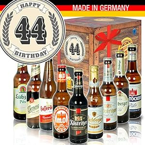 Geschenk 44. Geburtstag – Geschenkbox Bier – Ostdeutsches Bier