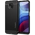 Spigen Rugged Armor Designed for Moto G Power (2021) Case [NOT Compatible with Moto G Power (2020)] - Matte Black
