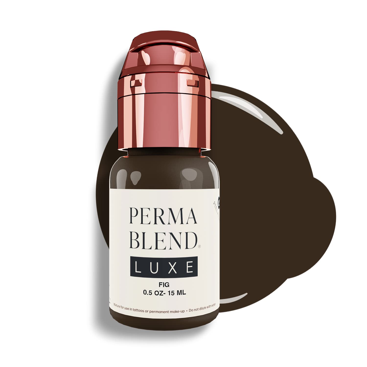 Perma Blend Luxe Brow Pigment for Permanent Makeup Supplies Professional Eyebrow Tattoo Ink PMU, Fig 15ml