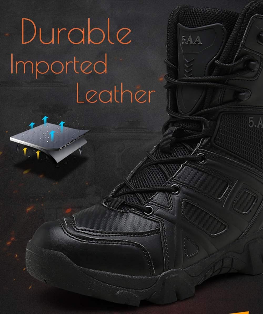 mens waterproof military boots