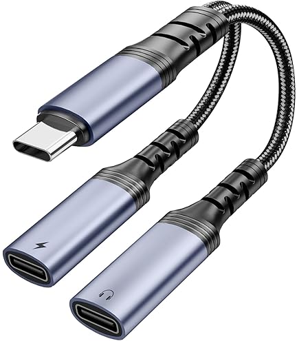 Amazon.com: USB C Splitter 1 in 2 Out HiFi Audio Adapter,Dual USB