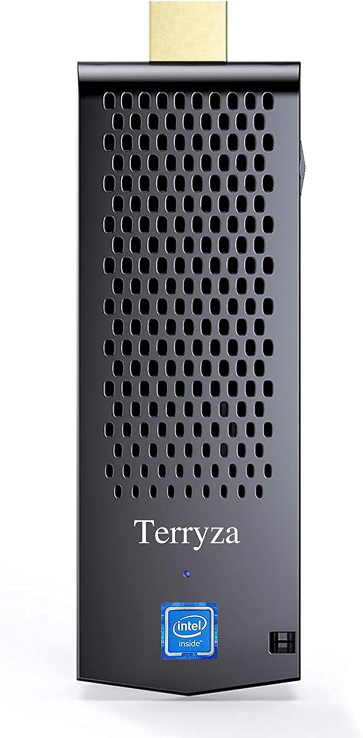 Fanless Mini PC Stick,T6 Intel Atom Z8350 Windows 10 Pro Computer Stick 4GB DDR 64GB eMMC Support 4K HD,2.4G/5G WiFi,BT 4.2