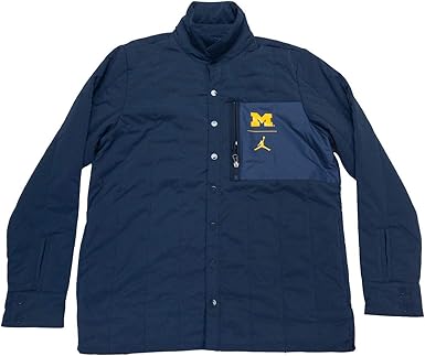 michigan jordan windbreaker