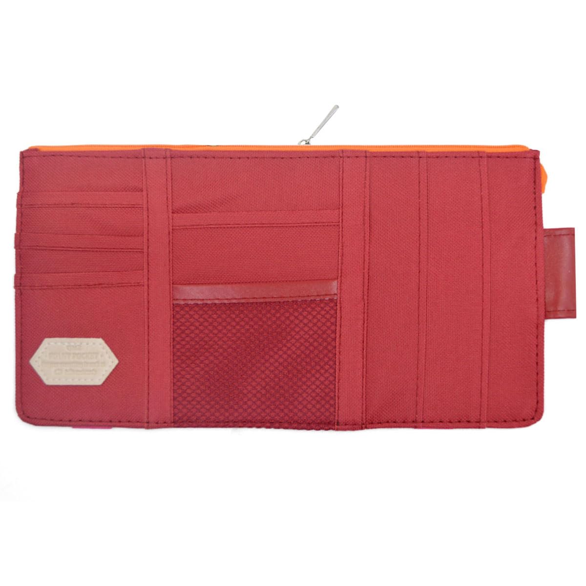 Millya Car Visor Organizer Sun Shade CD Holder Card Storage Pouch Bag