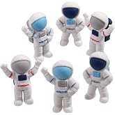 HILAZA 18Pcs Cute Outer Space Themed Erasers for Kids Bulk, Kawaii Fun Spaceman Desk Pet Pencil Erasers for School Classroom Supplies Prize Gifts Party Favors