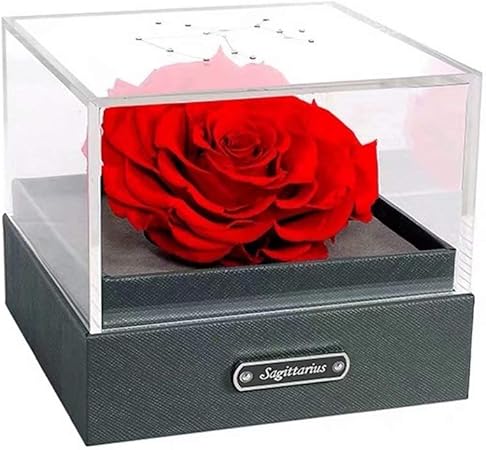 Amazon プリザーブドフラワー 薔薇 枯れないお花 アレンジメント メッセージカード 付き 誕生日 結婚祝い ホワイトデー お返し新生活 父の日 敬老の日 還暦 の日に 大切な方に Jingys Jingys プリザーブドフラワー 通販