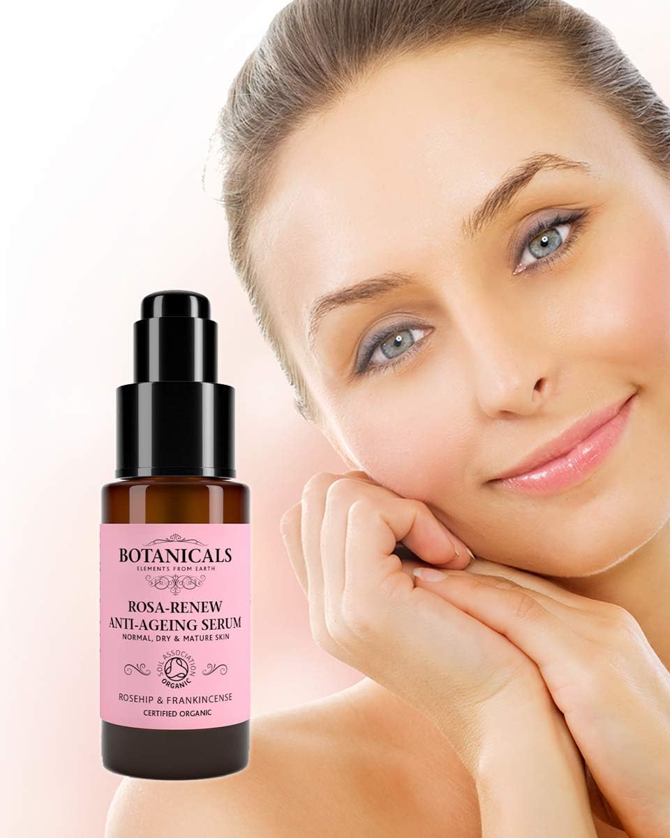 Rosa-Renew Facial Serum, Anti Ageing, Nourishing Face Repair Formula to Help Reduce Signs of Aging - Image 3