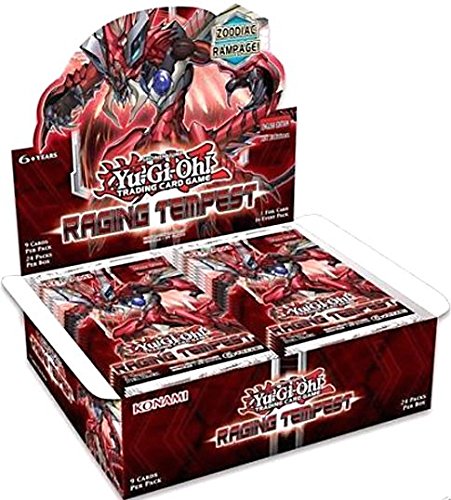 Yu-gi-oh raging tempest booster display box