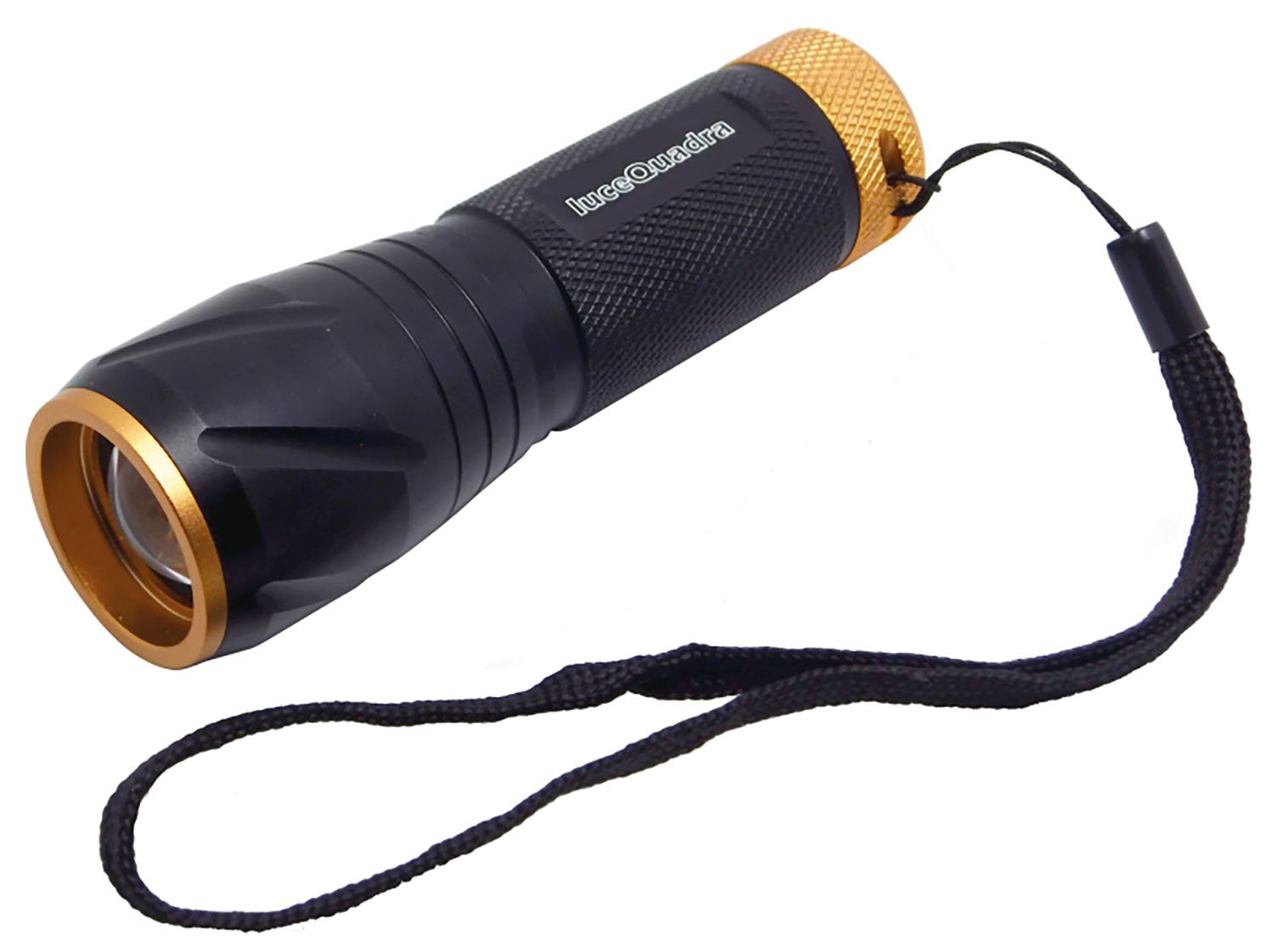 CFG EL013 Hand Flashlight LED Black Flashlight – Flashlights (Hand Flashlight, Black, Aluminium, IPX4, LED, 300 lm)