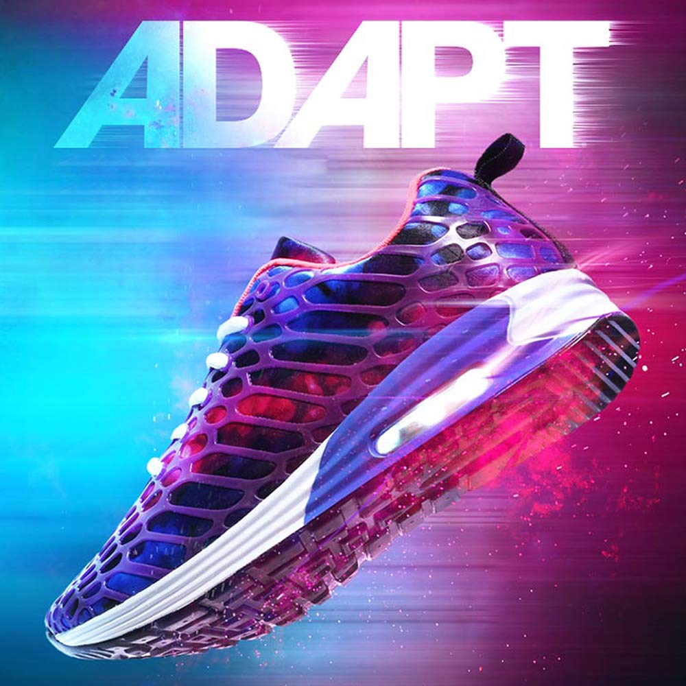 Wonvatu Women Men Breathable Fashion Running Sneakers Comfortable Lightweight Walking Athletic Shoes