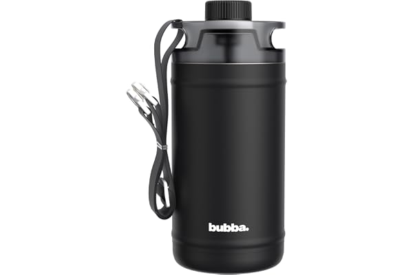 Bubba 64 oz Insulated Stainless Steel Water Jug | Large Reusable Half Gallon Water Bottle with 2-Way Lid | Big Metal Tumbler
