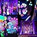 16.4FT 3528SMD 300LED UV Strip Light Blacklight Christmas Ultraviolet Light Kitchen Decor Light TV Backlight Waterproof Night Fishing Light DC12V