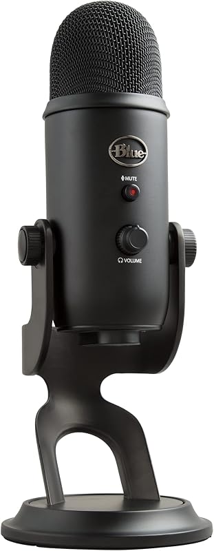 Blue Yeti Microfono USB per Registrazione, Streaming
