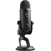 Blue Yeti USB Microphone - Blackout Edition (Renewed)