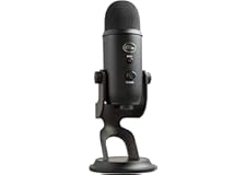 Blue Yeti USB Microphone for PC, Mac, Gaming, Recording, Streaming, Podcasting, Studio and Computer Condenser Mic with Blue V