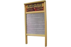 Columbus Washboard Family Size Washboard, Pack of 1, Silver