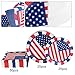 Fourth of July Decorations 4th of July Plates and Napkins for Independence Day Decorations, July 4th Party Suppies - 50 Pack
