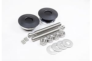 Quik-Latch Products QL-50-LP/BP Black Cerakote Finish Low Profile Quick Release Hood Pin Kit