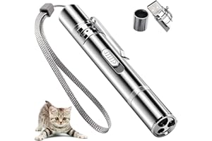 IVVTRYI Pet Toy Pointer, Lighted pet Interactive Toys, Keep Cats Busy, Suitable for Kittens and Puppies Chasing and Playing