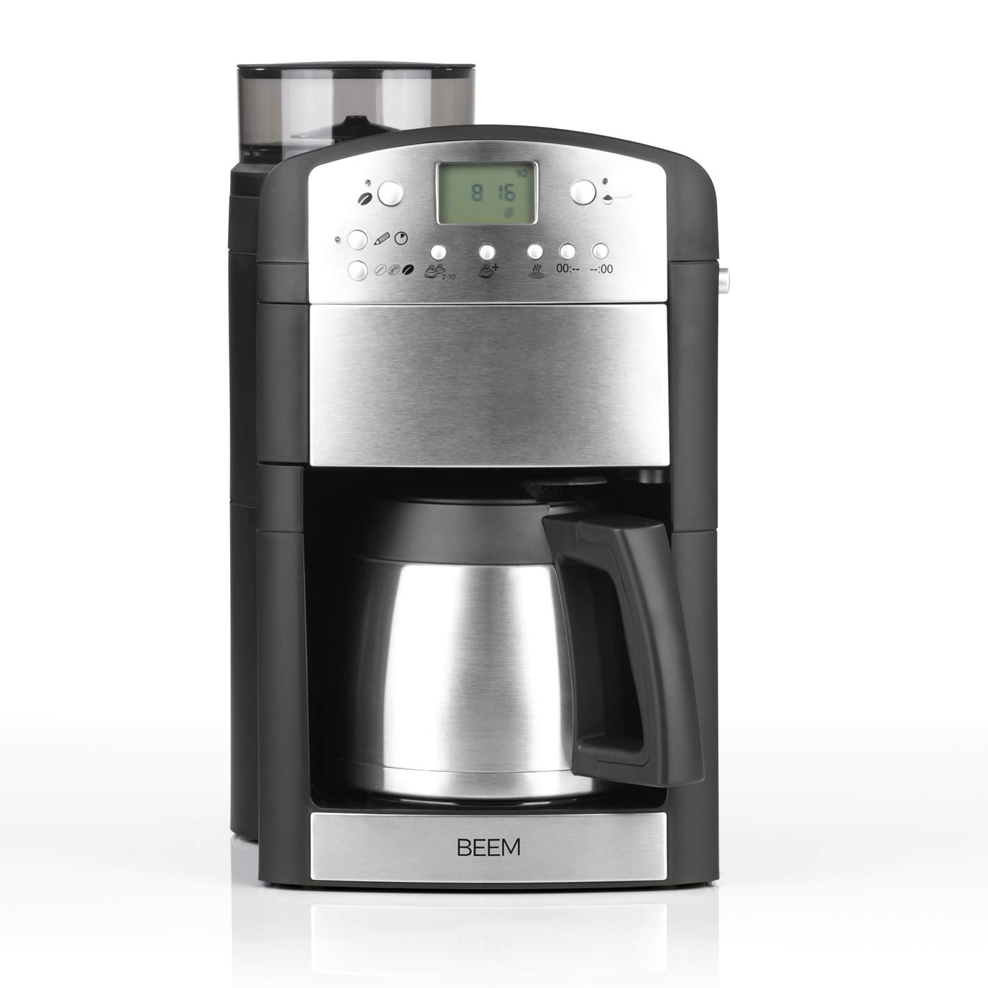 BEEM FreshAromaPerfect Thermolux Coffee Machine with Grinder for