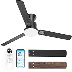 Obabala 60 Inch Ceiling Fan LED Light, Ultra-Quiet