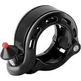 ROCKBROS Bike Bell, Hidden Bicycle Bell with Clear&amp; Long Sound, Durable MTB Bell for 22.2/25.4/31.8 mm Standard Handlebar Size, More Than 100DB, Bike Horn for Adults or Kids Bike
