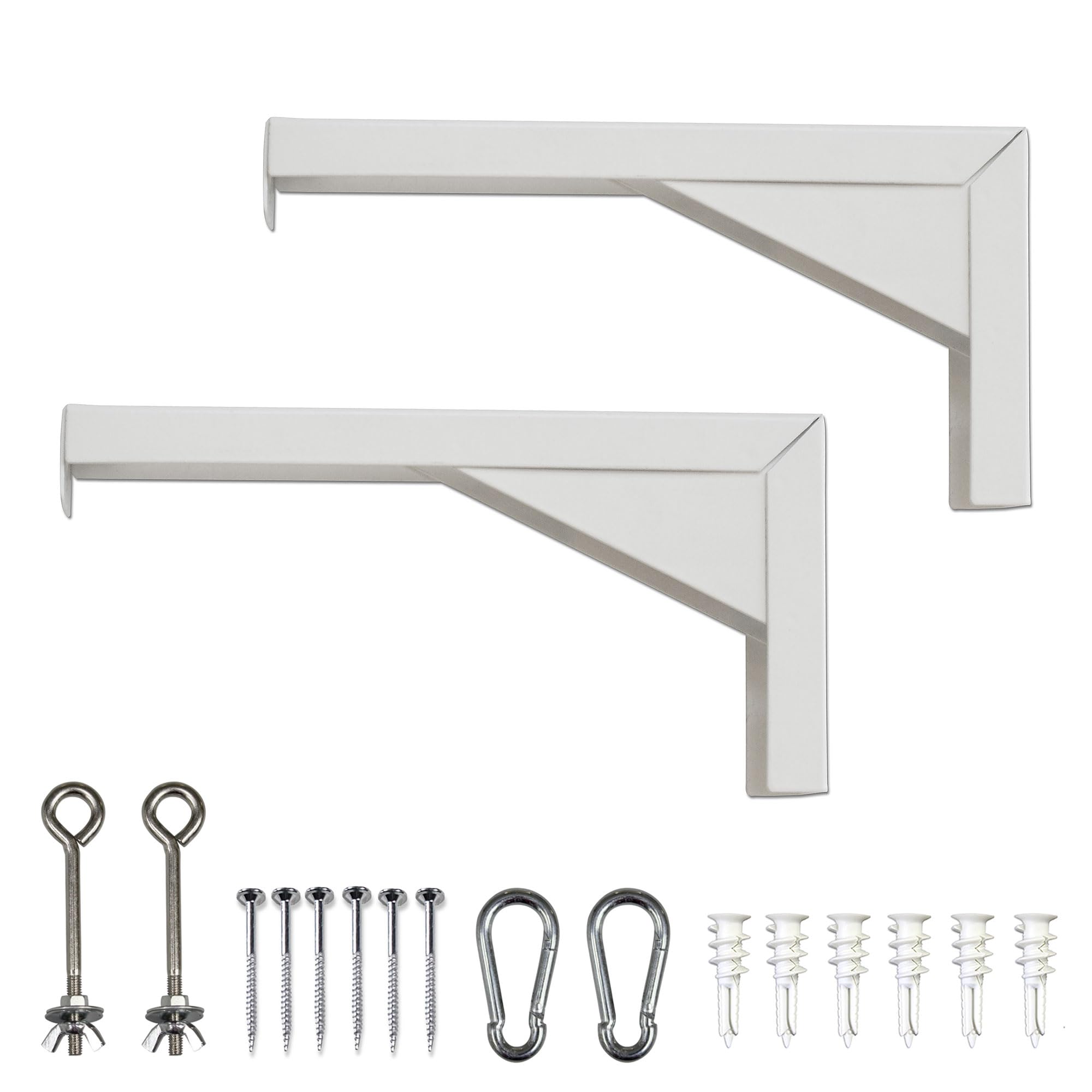 Elite Screens L brackets 30.5 cm 90°, Wall White