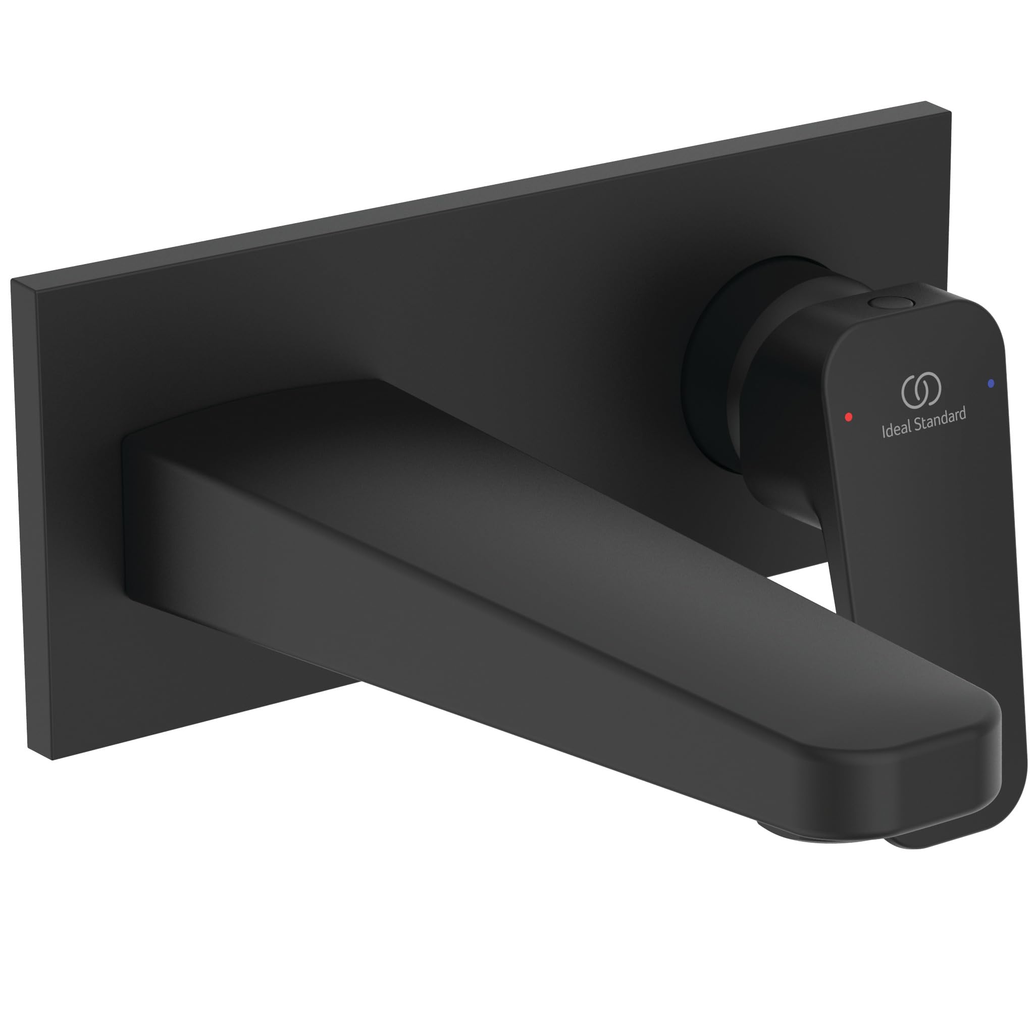 Ideal Standard Ceraplan Single Lever Wall Mounted Basin Mixer, BD244XG, Silk Black — image 1