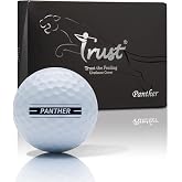 Trust Panther,Extra Thin Urethane Cover with Max COR Big Core,Soft &amp; Elasticity Feel, Green Side Control with Distance