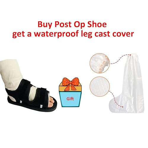 Post Op Shoe for Broken Foot or Toes, Adjustable Medical Walking