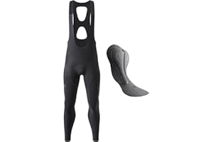 YKYWBIKE Men's Cycling Bib Pants,Elastic Interface Padded Bike Bib Pants for Men,Cycling Tights with Pockets