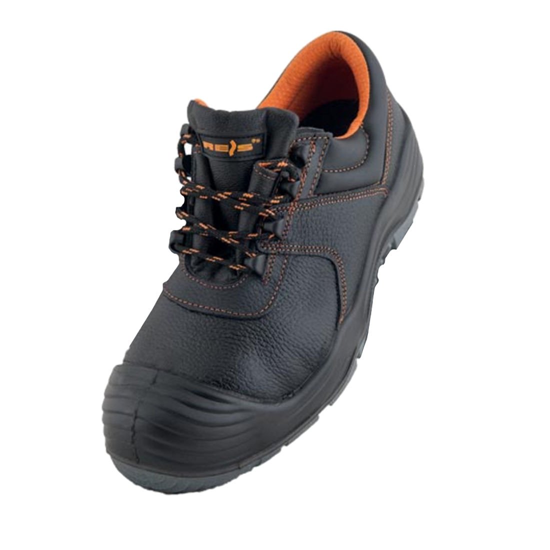 Reis BCS43 Composite Power Safety shoes, Black-Orange, 43 Size