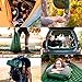 In Your Prime Double Sleeping Pad + Multi use Blow up Bag & Carabiner! Compact & Waterproof for Tent, Hiking, car, Truck or Beach- Fast self Inflating Duo air Mattressthumb 4