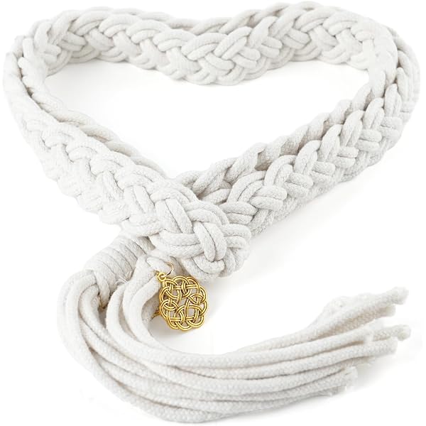 Corde De Lasso De Mariage Rustique - Motif Celtique, Coton, 180 Cm, Pour Cérémonie Traditionnelle - 4