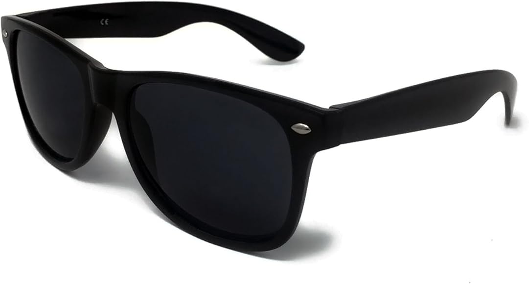 mens black lens sunglasses