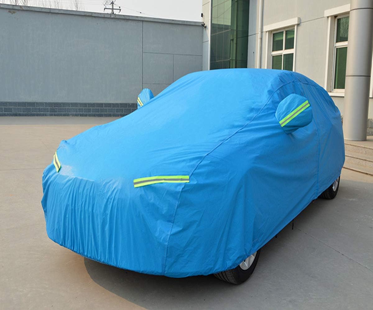 Amazon Co Jp ピックアップトラックカバー 車カバー車雪カバー屋外防水防風防塵スクラッチ耐性 Uv 保護すべての天気 ボディカバー カー カバー Blue スポーツ アウトドア