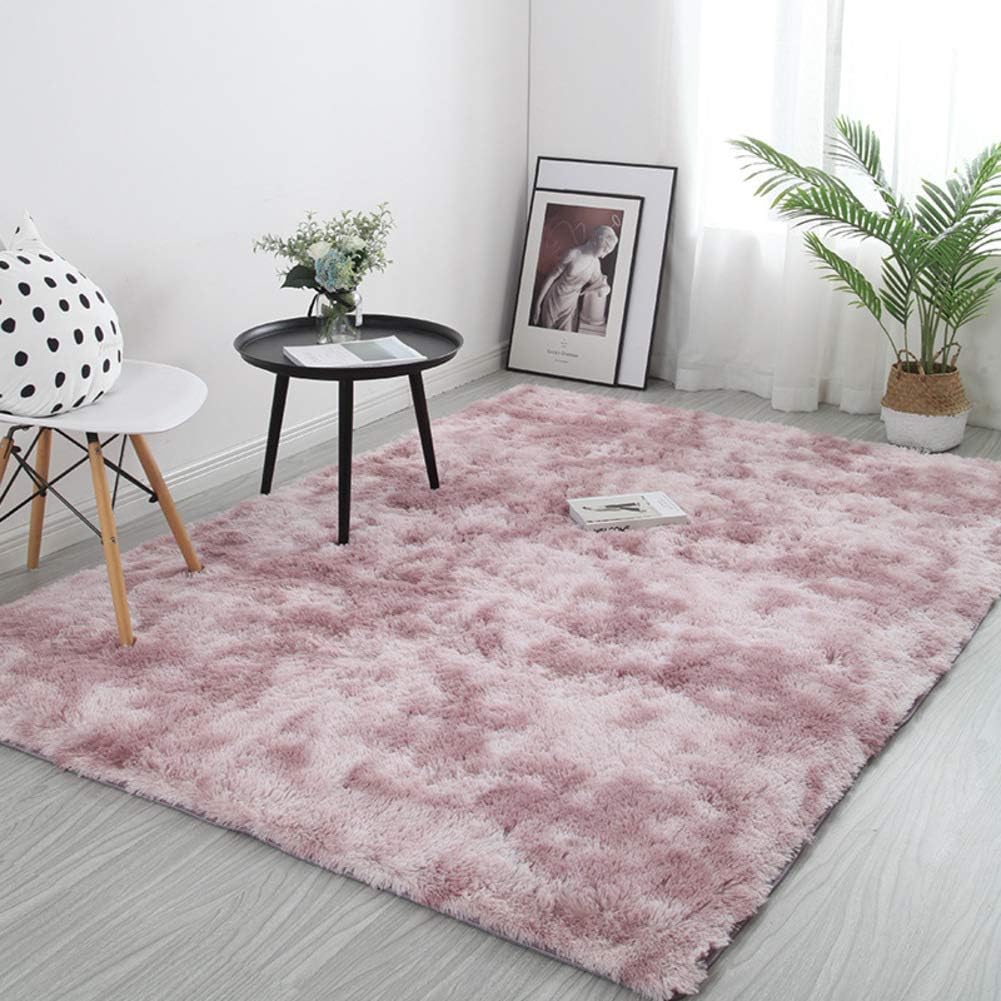 Amazon Com Lovehouse Shaggy Area Rug For Bedroom Plush Fluffy