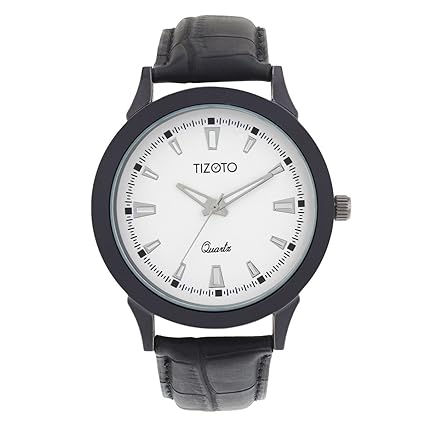 White Dial Analogue New Designer & Stylish Watches For Men & Boys (TZO-609M)