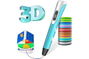 TEQStone 3D Pen for Kids &Adults, Bring Ideas to Life in Three Dimensions, Easy & Safe, Super Low Temp, Engaging Fun, UL Cert