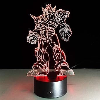 Neue 3d Verwandeln Anime Lampe Kinder Spielzeug Moving Doll Led Film Roboter Nachtlicht Kinder Spielzeug Geschenk Amazon De Beleuchtung