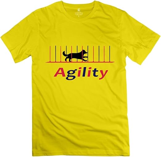 MKSD Nice Agility Slalom Design Tshirt For Men