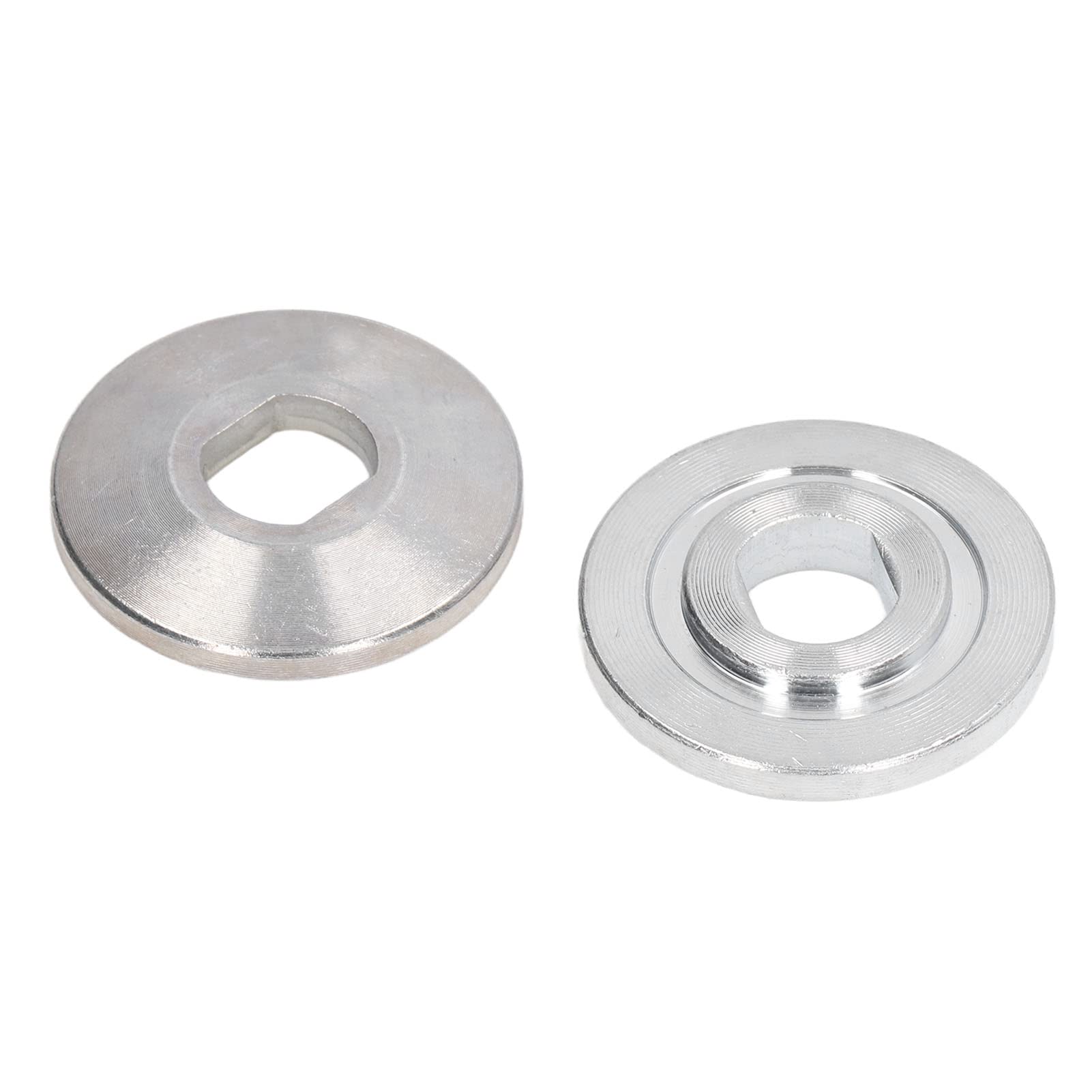 Kadimendium Circular Saw Flange Collar Circular Saw Flange Locks 5×5×2 2pcs Cutting Machine Pressure Plate Cemented Carbide Bearing Block for 10in Aluminum Mitre Saw