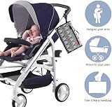 Lekebaby Portable Nappy Changing Mat Grey with Wipe-Pocket & Head Cushion view 5