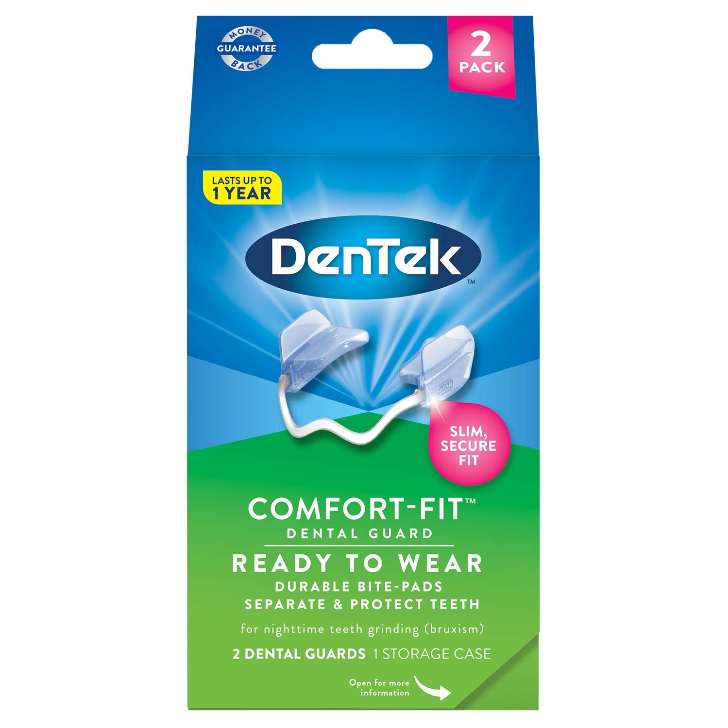 Photo 1 of DenTek Comfort-Fit Nightguard One Size Fits All 1 Each (Pack of 5)