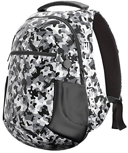 Ghostek NRGbag 2 Series Laptop Notebook Backpack With USB Charging Ports Business College Student Work Office Travel Back to School Book Bag Knapsack 16,000mAh 15.6-Inch (Camouflage)