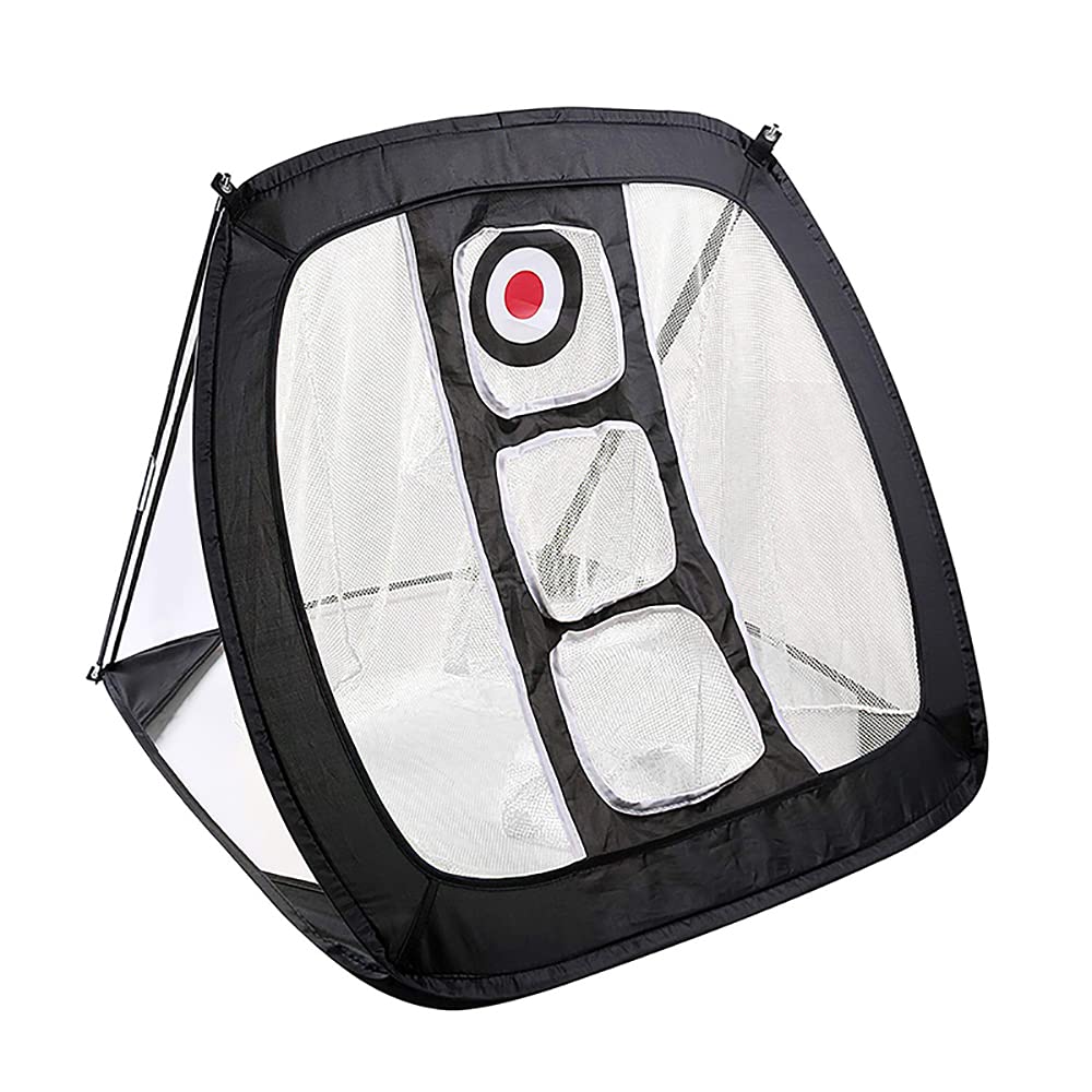 ANCLLO Outdoor Sports Foldable Golf Ball Net Pop-up Golf Practice Net Accuracy Swing Practice Tool Golf Goal Accessory