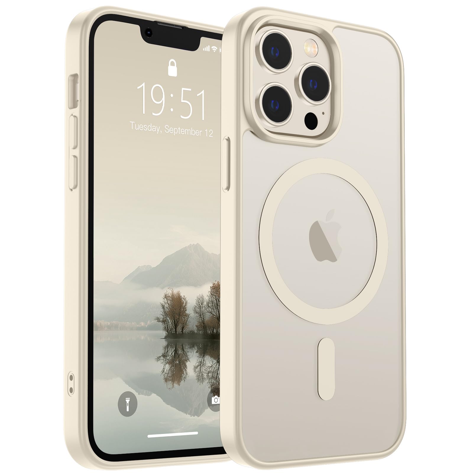 SUPFINE Magnetic for iPhone 13 Pro Case
