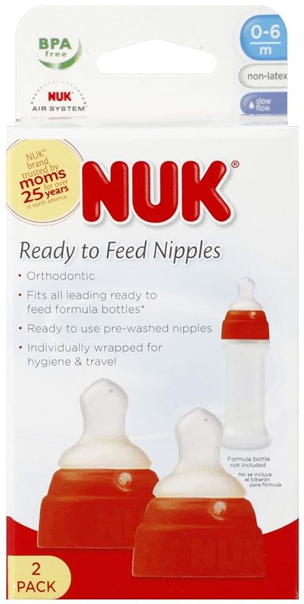 nuk ready to feed orthodontic nipple